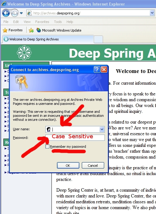 How to login - 2